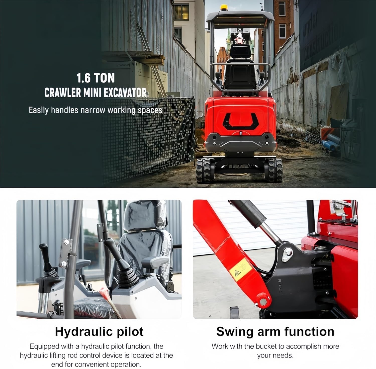 1.6 Ton Mini Excavator review,1.6 Ton Mini Excavator review and rating,is 1.6 Ton Mini Excavator worth buying,1.6 Ton Mini Excavator review pros cons,1.6 Ton Mini Excavator review honest opinion,1.6 Ton Mini Excavator review verdict during hands-on performance testing
