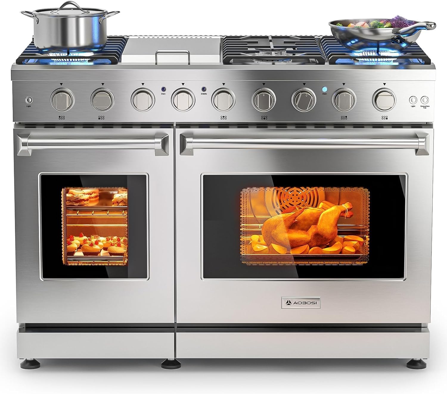 AAOBOSI 48 inch gas range review,AAOBOSI gas range review and rating,is AAOBOSI 48 inch gas range worth buying,AAOBOSI 48 inch gas range review pros cons,AAOBOSI gas range review honest opinion,AAOBOSI 48 inch gas range review verdict unboxing — what is included in the package