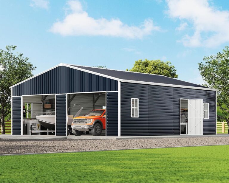 Image 1 of AMERLIFE 25x30x11.5 FT metal garage shed review