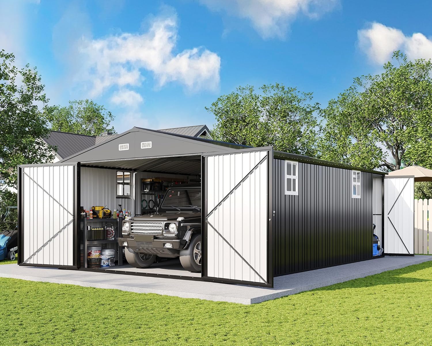 AMERLIFE storage shed review,AMERLIFE storage shed review and rating,AMERLIFE 13x21x8 shed worth buying,AMERLIFE metal garage shed review pros cons,AMERLIFE shed review honest opinion,AMERLIFE 13x21x8 shed review verdict unboxing — first impressions and package contents