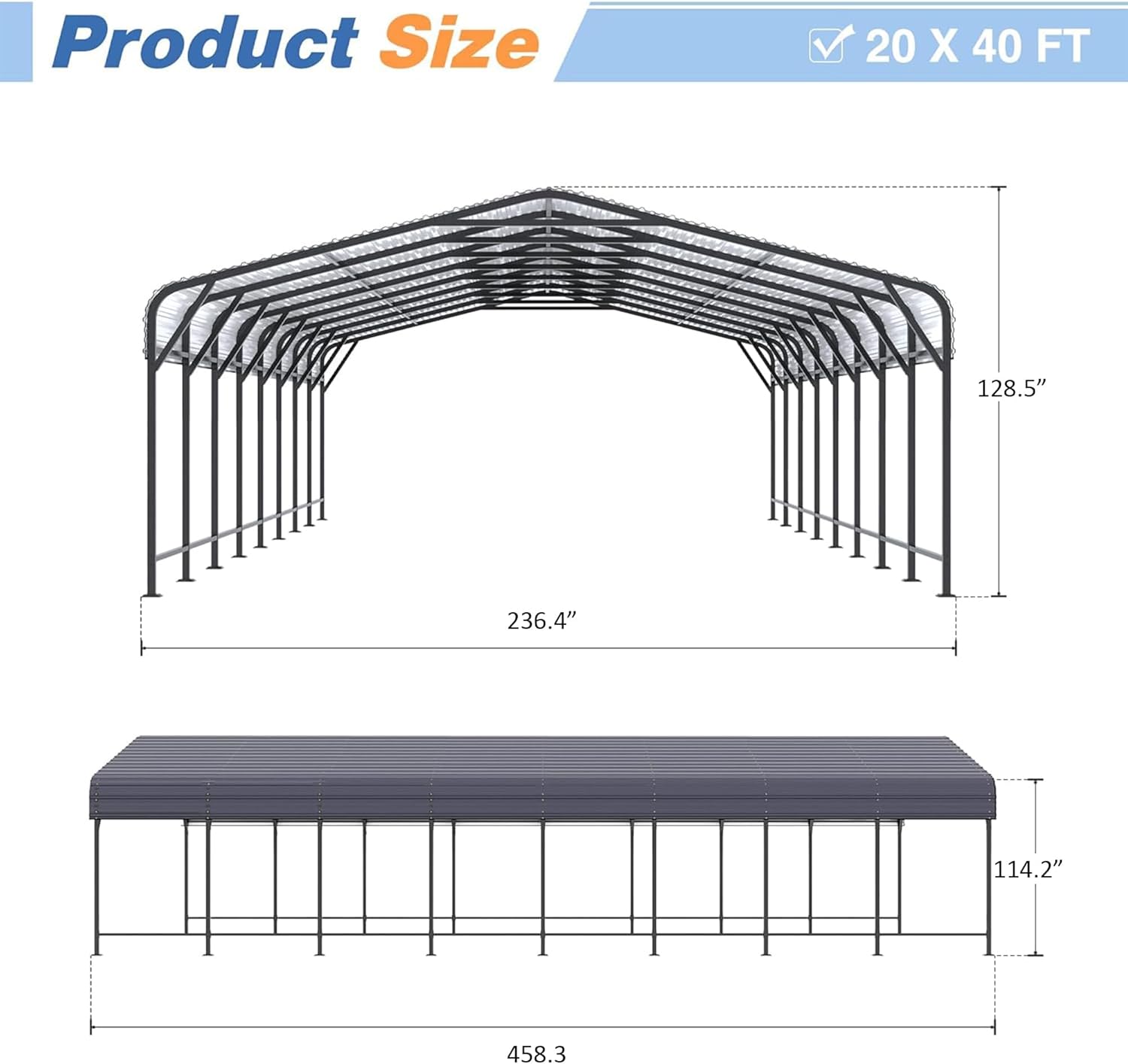 AirWire 20x40 FT Metal Carport review,AirWire 20x40 carport review and rating,is AirWire metal carport worth buying,AirWire carport review pros cons,AirWire 20x40 carport honest review,AirWire metal carport review verdict setup process and initial configuration