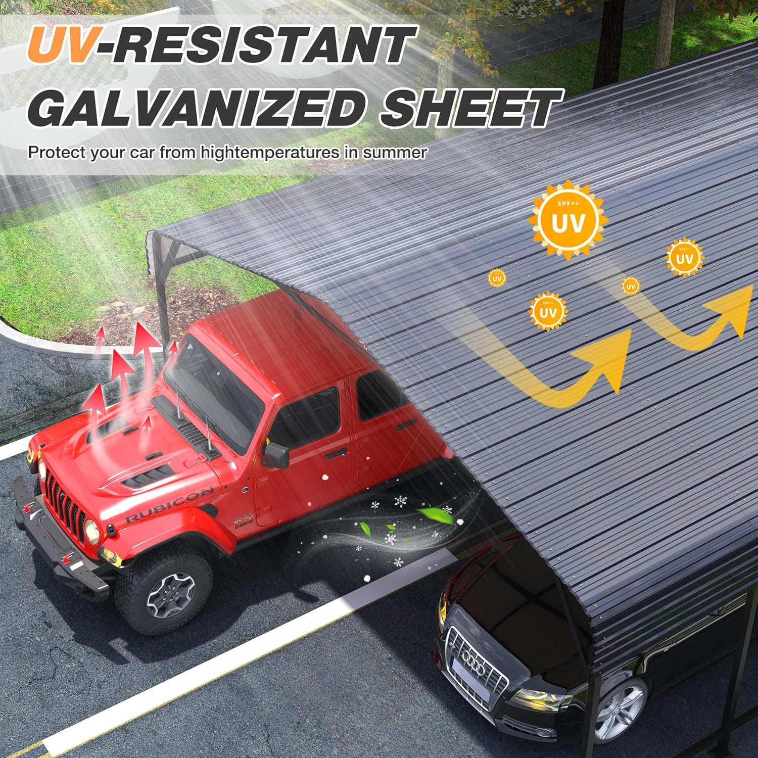 AirWire 20x40 FT Metal Carport review,AirWire 20x40 carport review and rating,is AirWire metal carport worth buying,AirWire carport review pros cons,AirWire 20x40 carport honest review,AirWire metal carport review verdict real-world details not found in the official specs