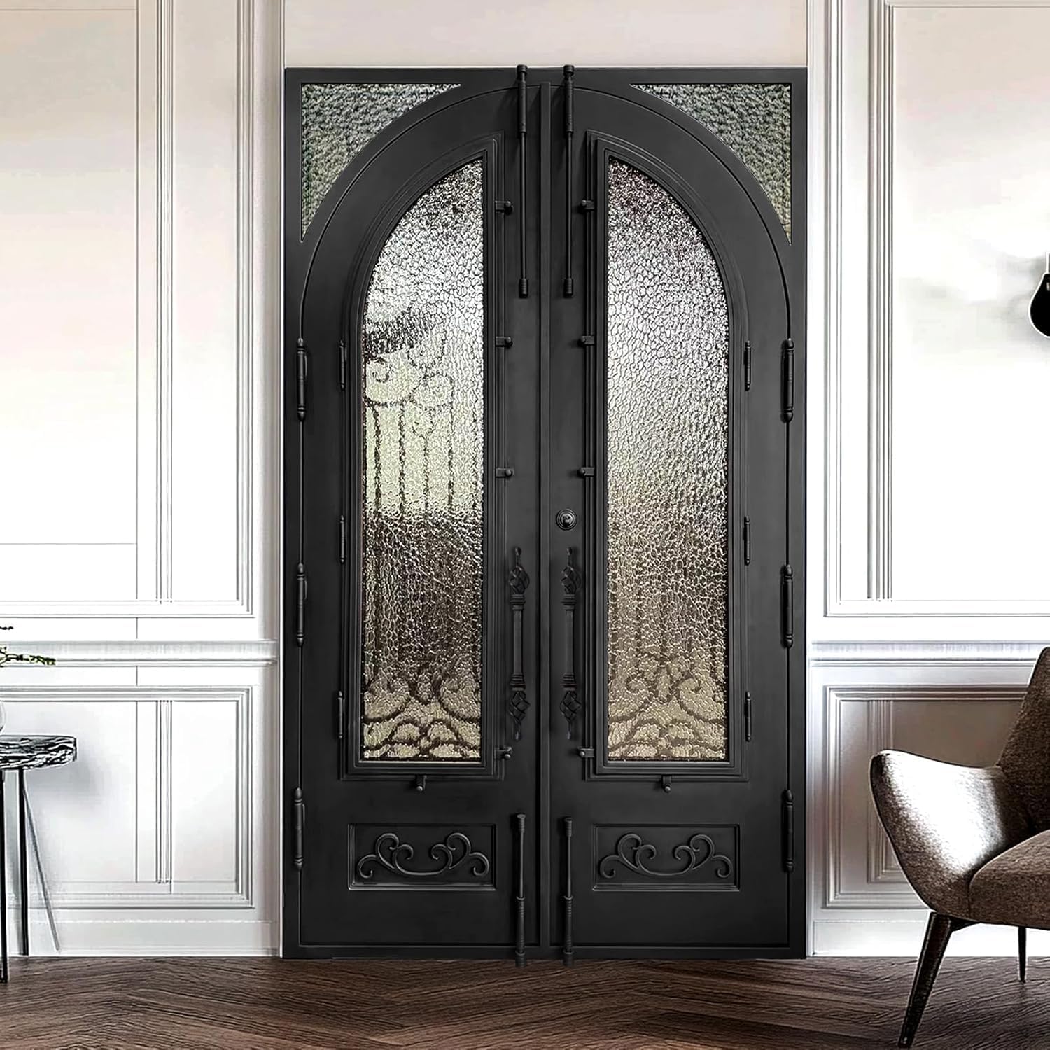 CHETTO C double door review,CHETTO C entry door review and rating,CHETTO C wrought iron door review pros cons,CHETTO C prehung door honest review,CHETTO C iron entrance door review verdict,CHETTO C double door worth buying real-world details not found in the official specs