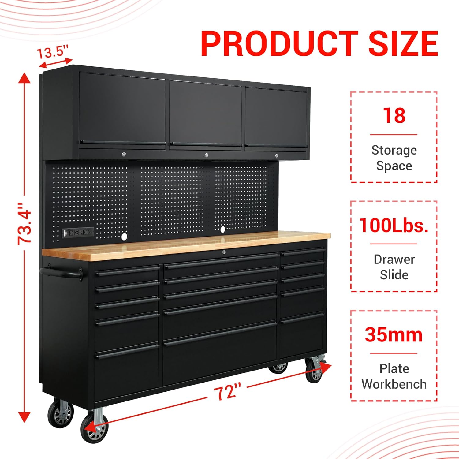 CT Copper Tailor 72-inch rolling tool chest review feature breakdown and specification detail
