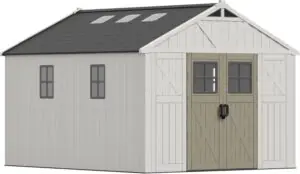 Image 1 of Devoko 10x12 FT Resin Outdoor Storage Shed review