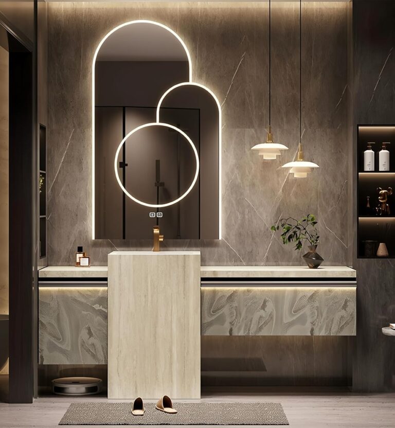 Image 1 of LUTHXAY single sink freestanding bath vanity review