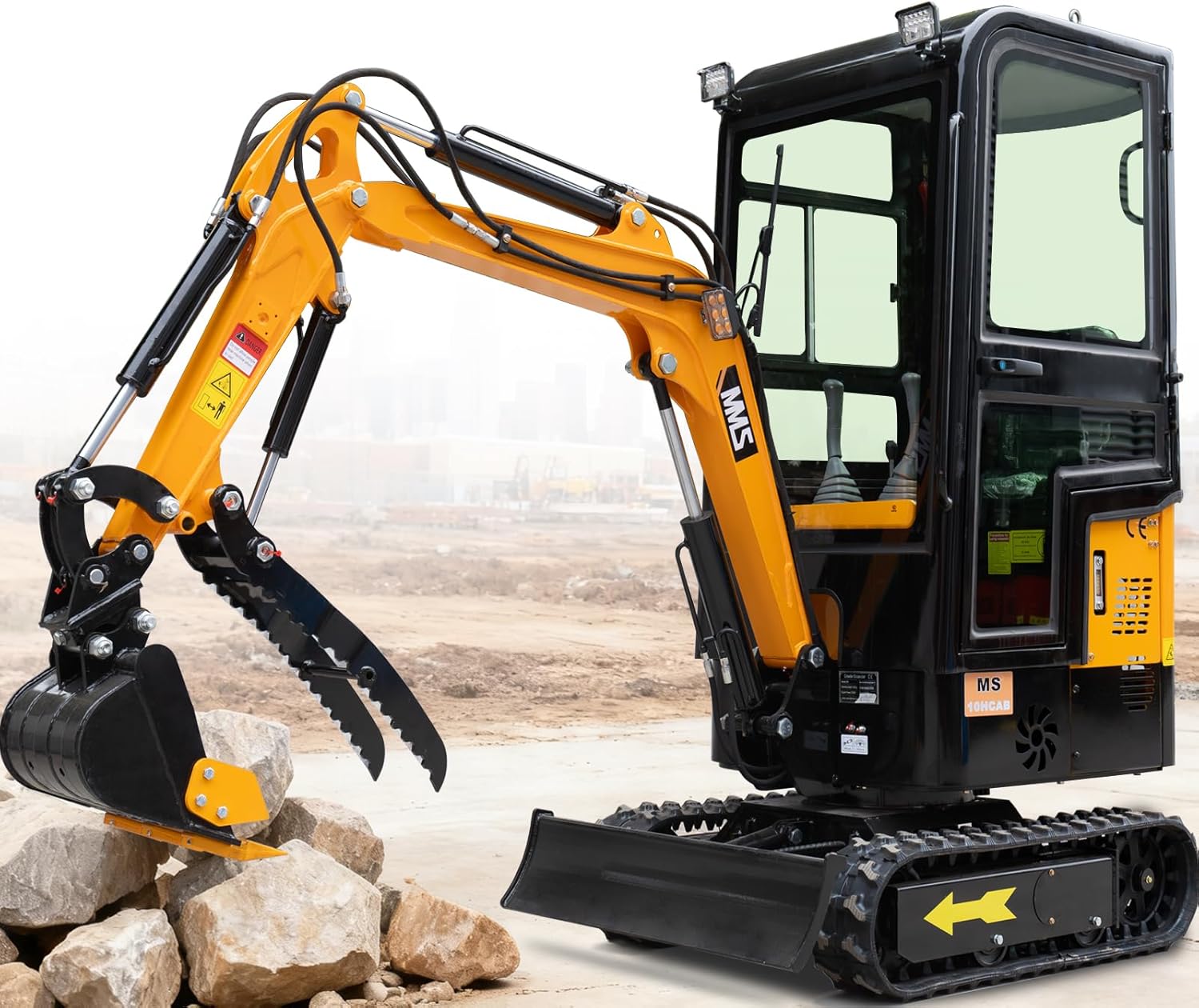 MMS 1 Ton Mini Excavator review,MMS MS10HCAB mini excavator review,1 ton mini excavator review and rating,is MMS mini excavator worth buying,MMS mini excavator review pros cons,MMS MS10HCAB mini excavator review verdict unboxing — first impressions and build quality assessment