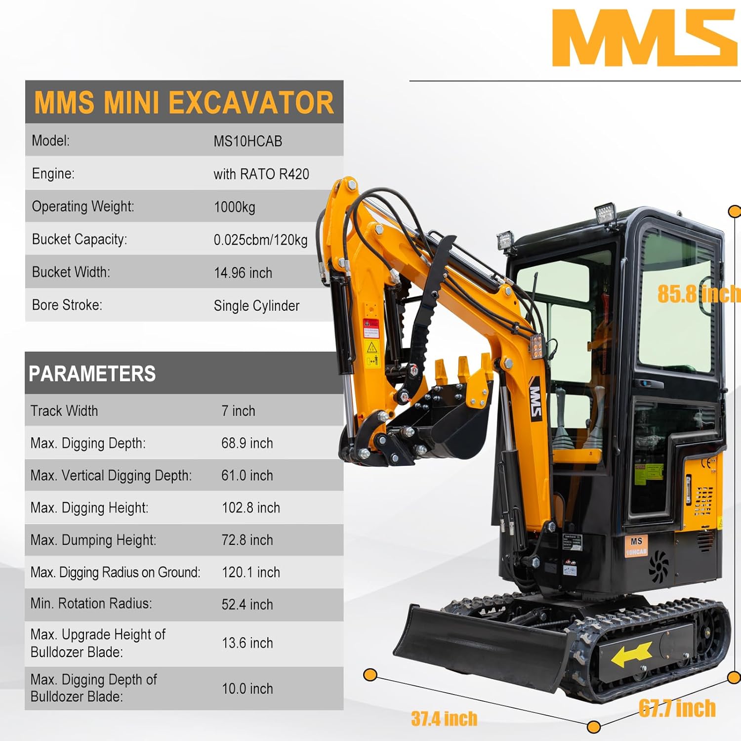 MMS 1 Ton Mini Excavator review,MMS MS10HCAB mini excavator review,1 ton mini excavator review and rating,is MMS mini excavator worth buying,MMS mini excavator review pros cons,MMS MS10HCAB mini excavator review verdict testing methodology and evaluation criteria