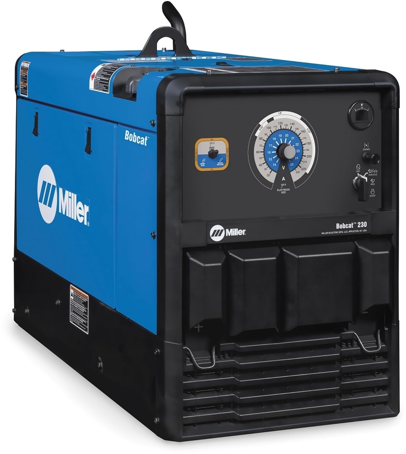 Miller Bobcat 230 review benchmark scores and measured results