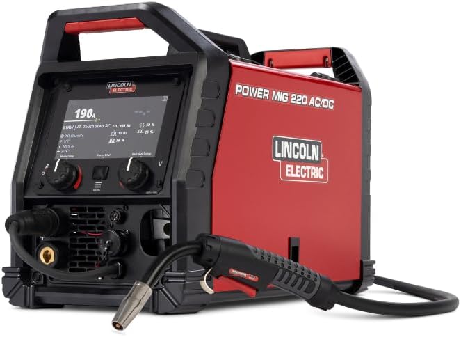POWER MIG 220 AC/DC review,Lincoln Electric POWER MIG 220 review,POWER MIG 220 AC/DC review pros cons,POWER MIG 220 AC/DC honest review,POWER MIG 220 AC/DC review rating,POWER MIG 220 multi-process welder review setup process and initial configuration
