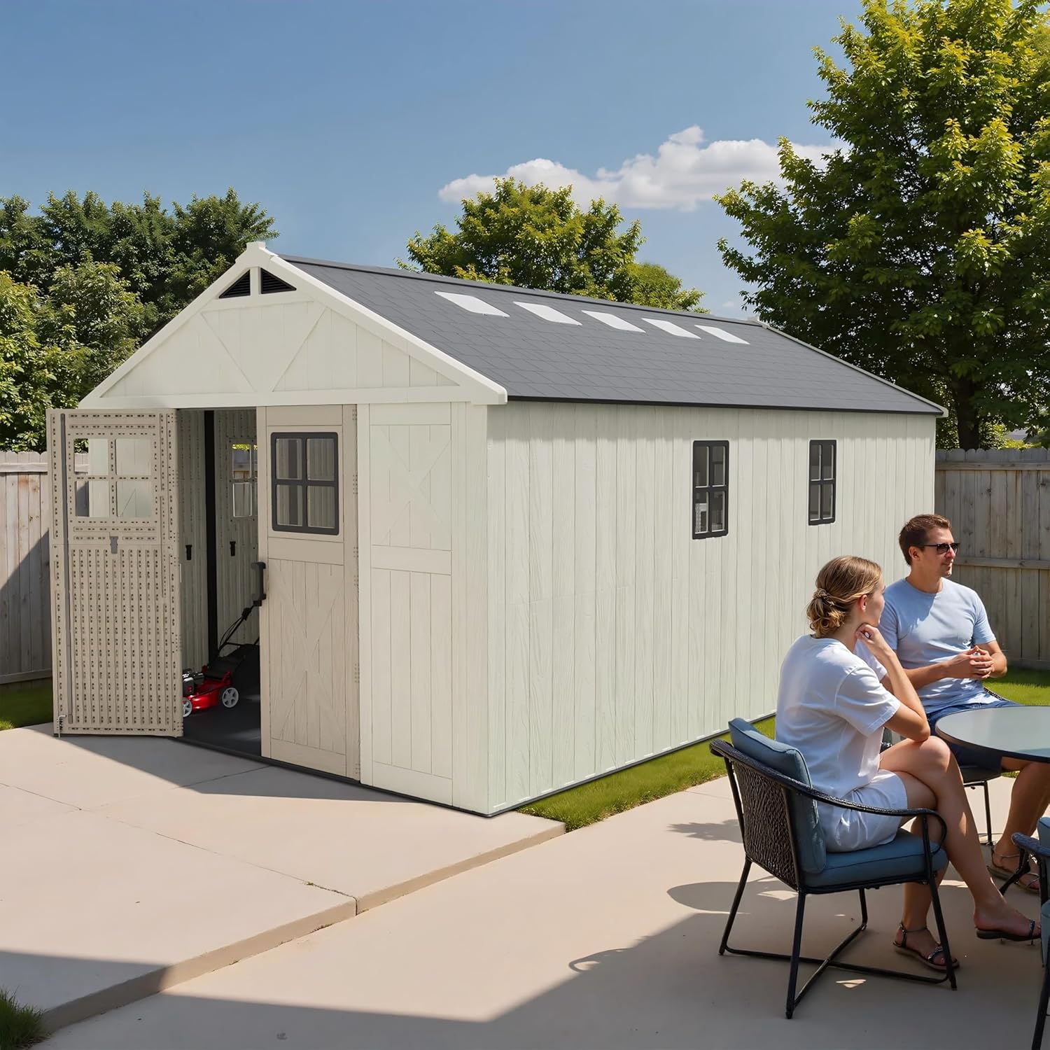 Patiowell 10x16 shed review,Patiowell 10x16 shed review and rating,is Patiowell shed worth buying,Patiowell shed review pros cons,Patiowell 10x16 shed honest review,Patiowell plastic shed review verdict setup process and initial configuration