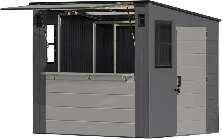 Suncast Cabana Entertainment Shed Review: Worth Buying? 6 Image 1 of Suncast Cabana Entertainment Shed review