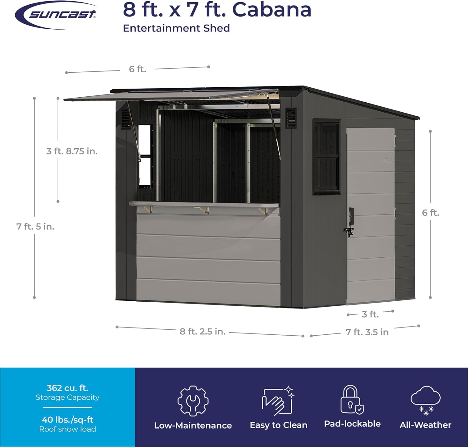 Suncast Cabana Entertainment Shed review,Suncast Cabana Entertainment Shed review and rating,is Suncast Cabana Entertainment Shed worth buying,Suncast Cabana Entertainment Shed review pros cons,Suncast Cabana Entertainment Shed honest review,Suncast Cabana Entertainment Shed verdict key features examined up close