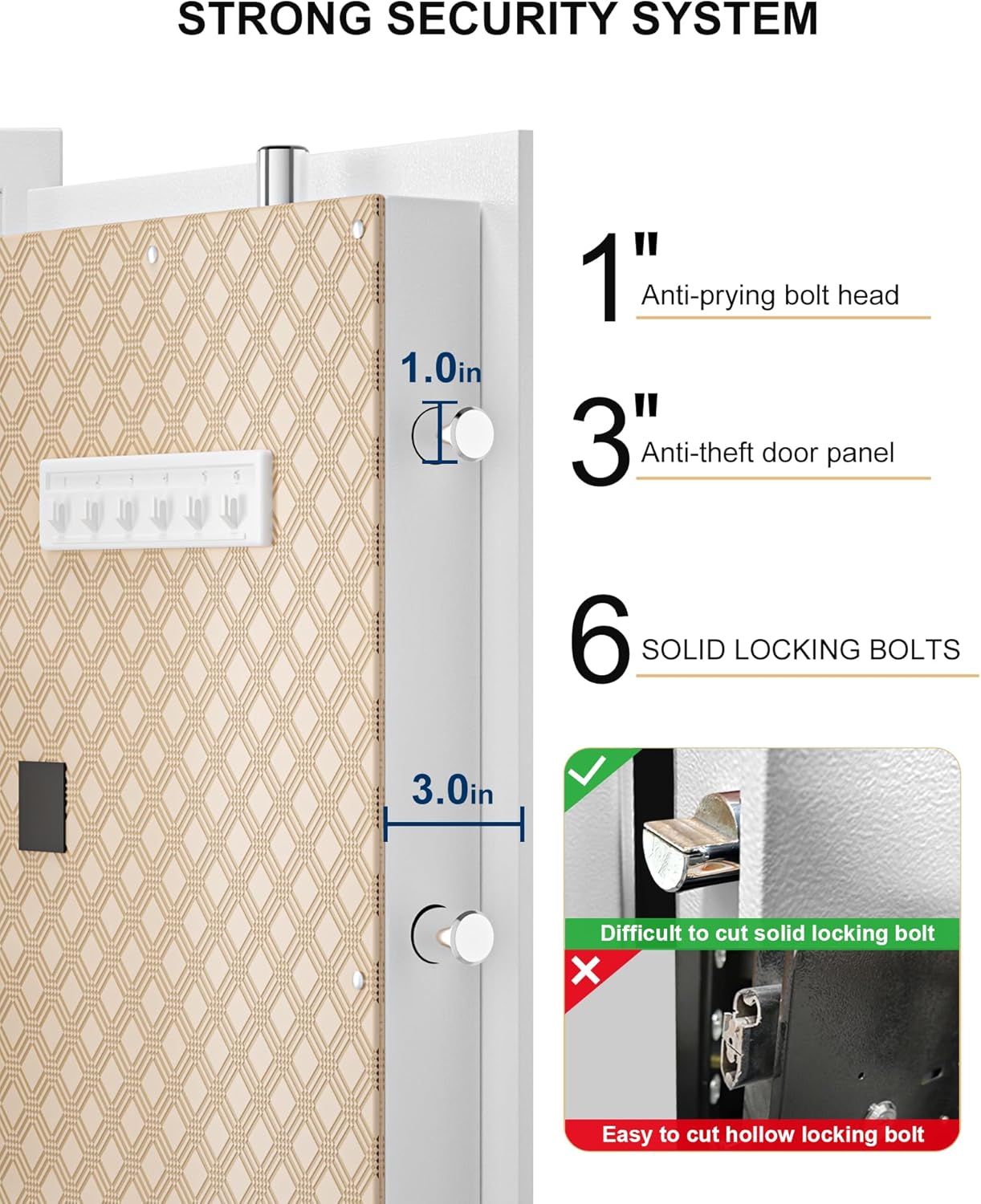 TIGERKING 17.6 Cu Ft safe review during hands-on performance testing