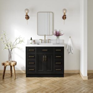 Image 1 of ARIEL Hepburn 42 inch bathroom vanity review