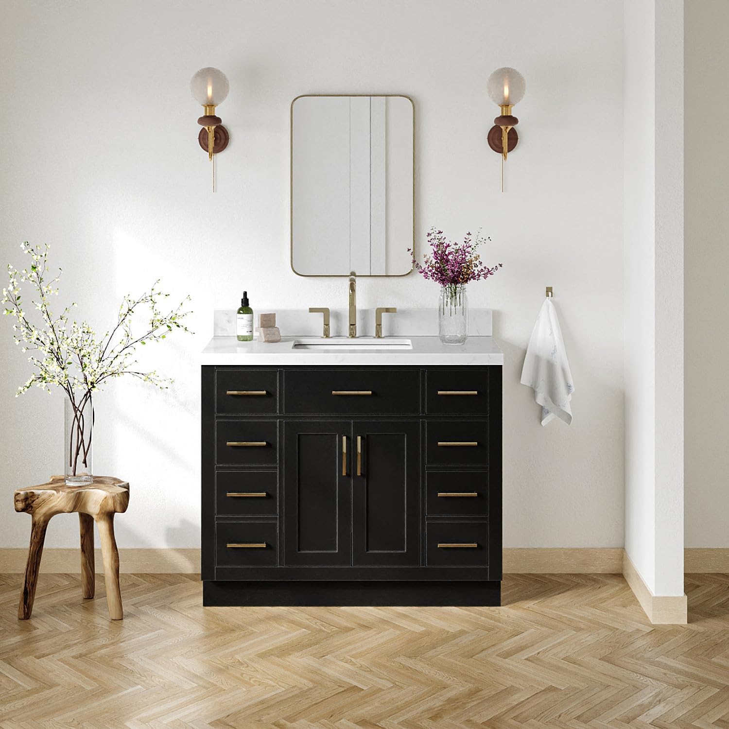 ARIEL Hepburn 42 Inch Bathroom Vanity Review: Pros & Cons 1 ARIEL Hepburn 42 inch bathroom vanity review,ARIEL bathroom vanity review and rating,is ARIEL Hepburn vanity worth buying,ARIEL Hepburn vanity review pros cons,ARIEL Hepburn vanity review honest opinion,ARIEL Hepburn vanity review verdict build quality and materials close-up