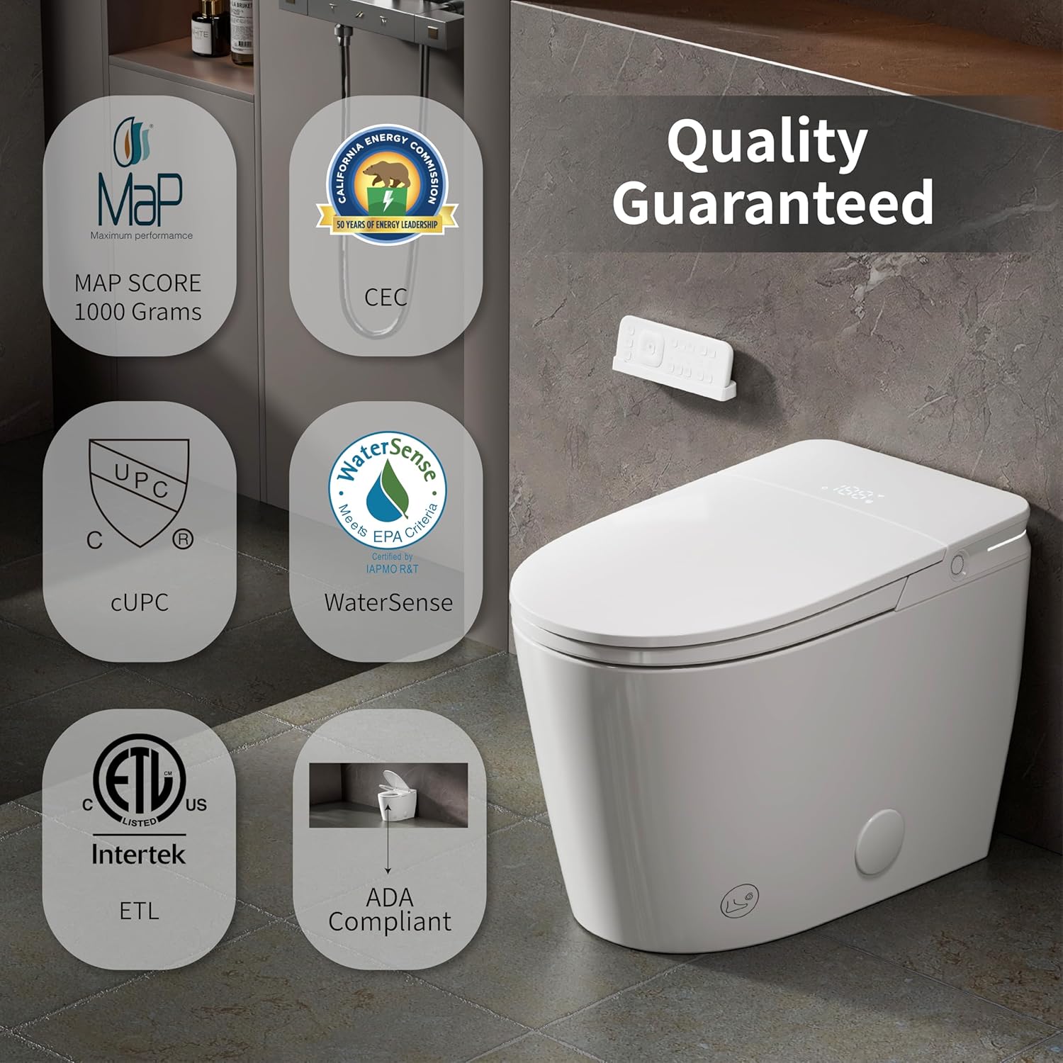 BYBARENOVA Smart Toilet Review: Is It Worth Buying? 2 BYBARENOVA smart toilet review during hands-on performance testing showing bidet function and controls