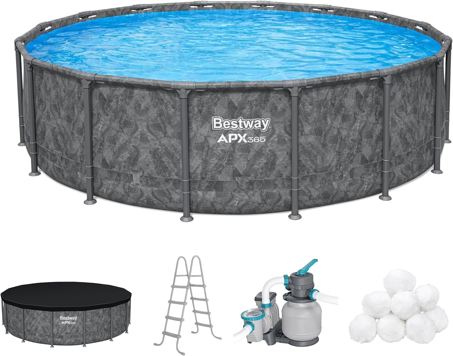 Bestway APX 365 Pool Review: Honest Pros & Cons 1 Bestway APX 365 pool review,Bestway APX 365 pool review and rating,is Bestway APX 365 pool worth buying,Bestway APX 365 pool review pros cons,Bestway APX 365 pool review honest opinion,Bestway APX 365 pool review verdict — full box contents and build quality