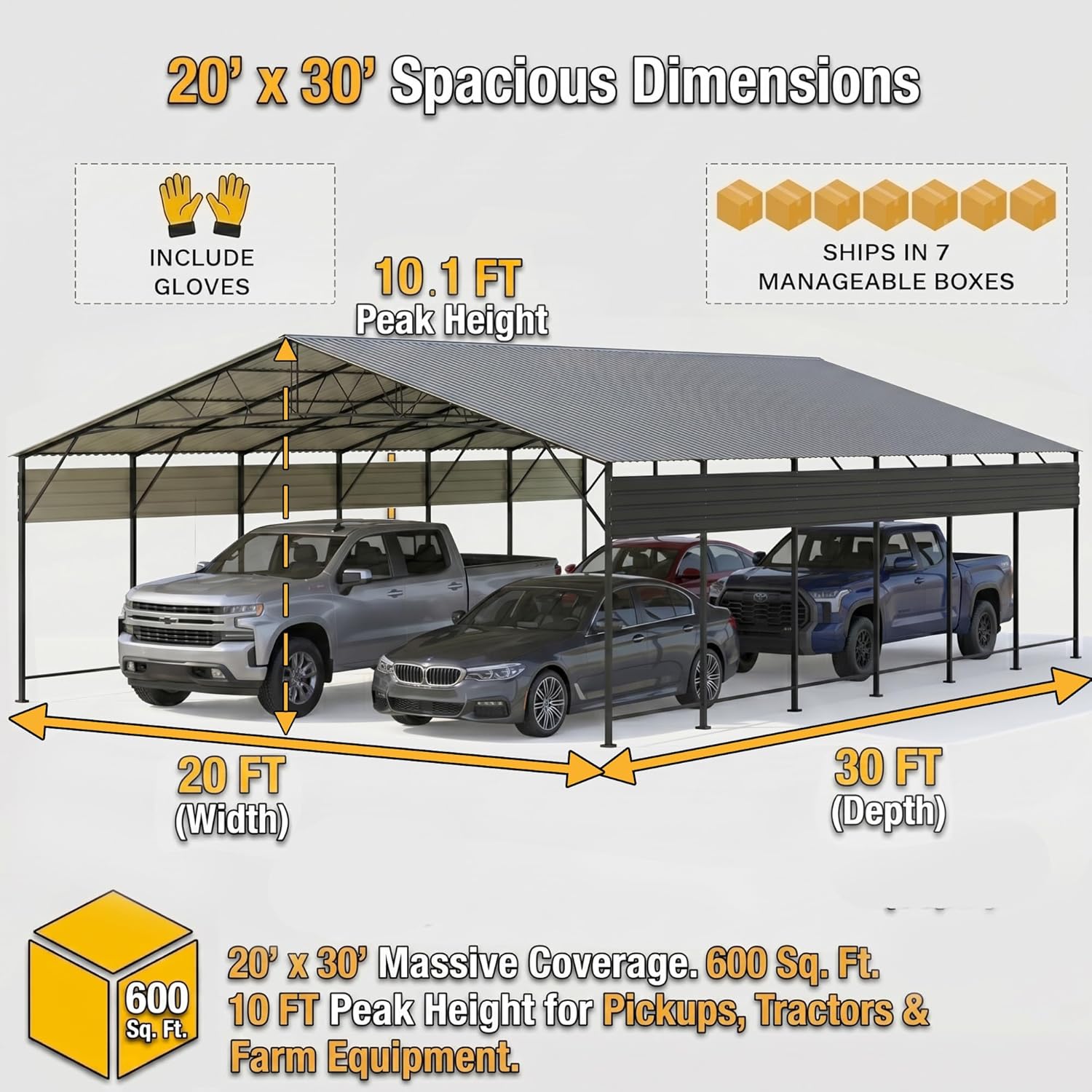 Devoko 20x30 FT metal carport review,Devoko metal carport review and rating,is Devoko carport worth buying,Devoko carport review pros cons,Devoko carport review honest opinion,Devoko 20x30 carport review verdict compared to top alternatives