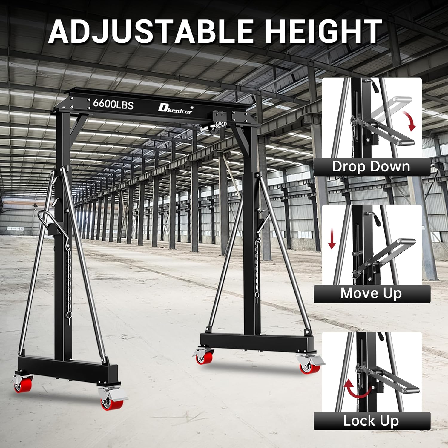 Setup and practical use guide for Dkenicor 3 ton gantry crane review