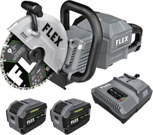 Image 1 of FLEX 24V 9 handheld cut-off saw review