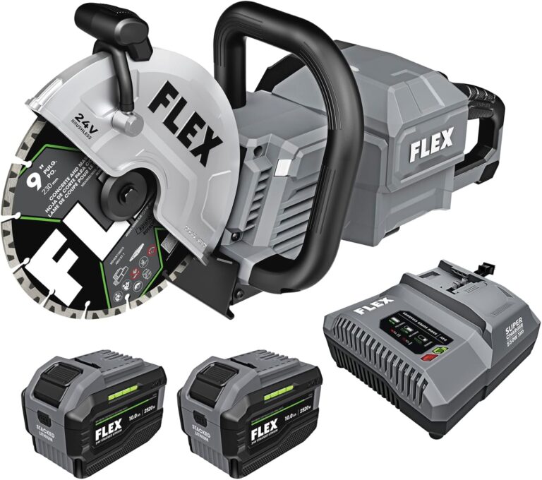 Image 1 of FLEX 24V 9 handheld cut-off saw review