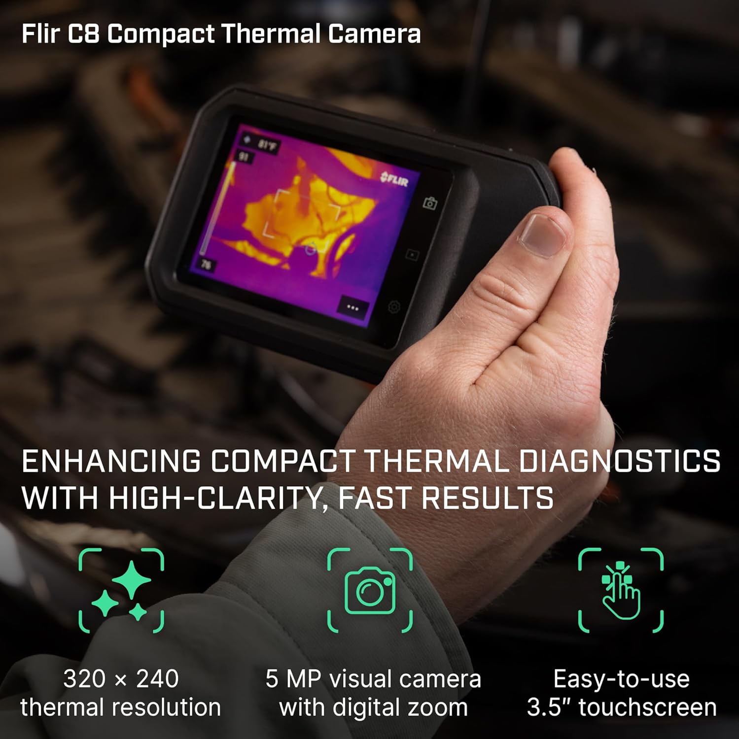 FLIR C8 Thermal Camera Review: Honest Pros & Cons 2 FLIR C8 thermal camera review,FLIR C8 review and rating,is FLIR C8 worth buying,FLIR C8 review pros cons,FLIR C8 review honest opinion,FLIR C8 review verdict setup process and initial configuration