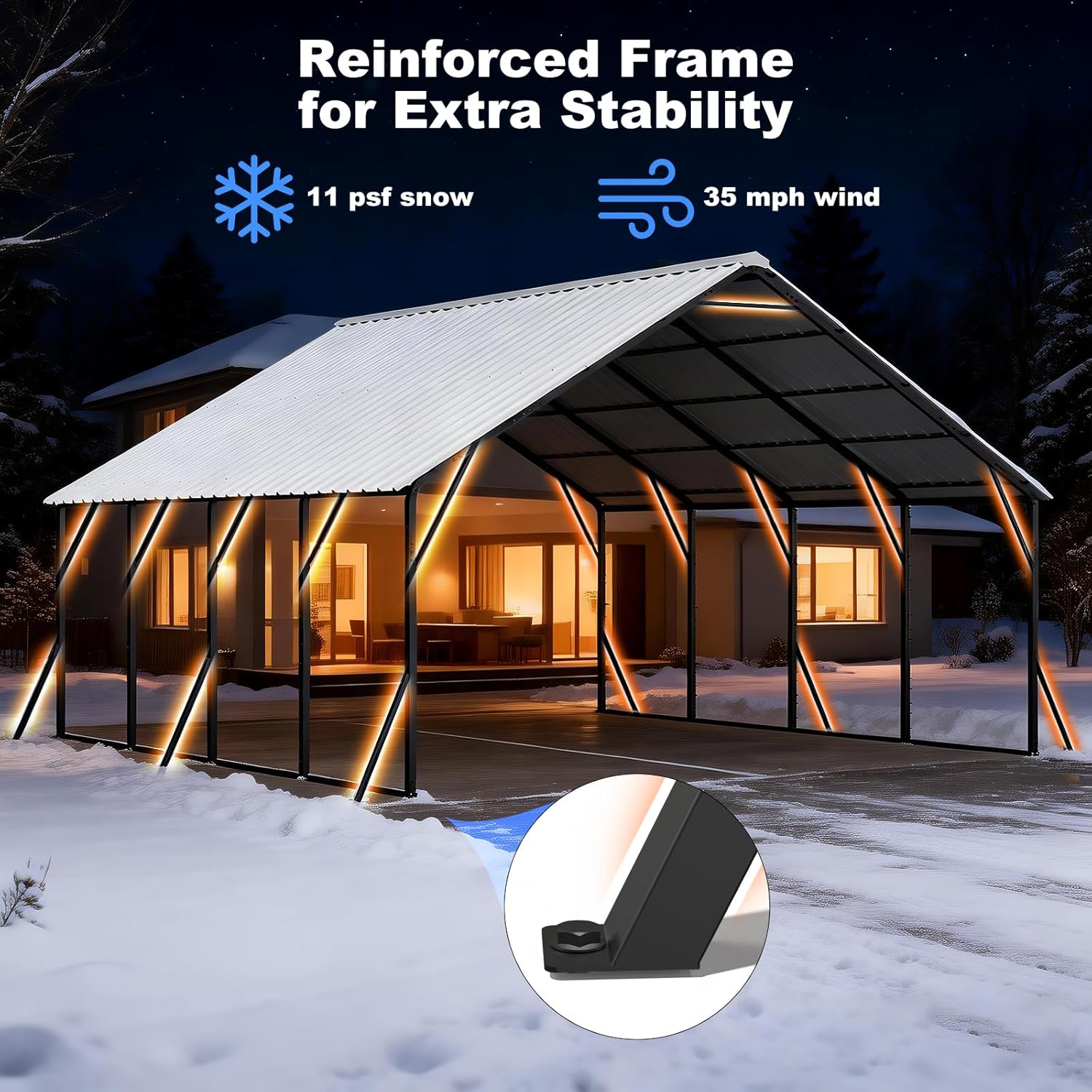 FLOUREE 20x20 Metal Carport Review: Worth Buying? 4 FLOUREE 20x20 metal carport review,20x20 metal carport review and rating,is FLOUREE carport worth buying,metal carport review pros cons,FLOUREE carport review honest opinion,FLOUREE 20x20 carport review verdict performance testing and real-world results