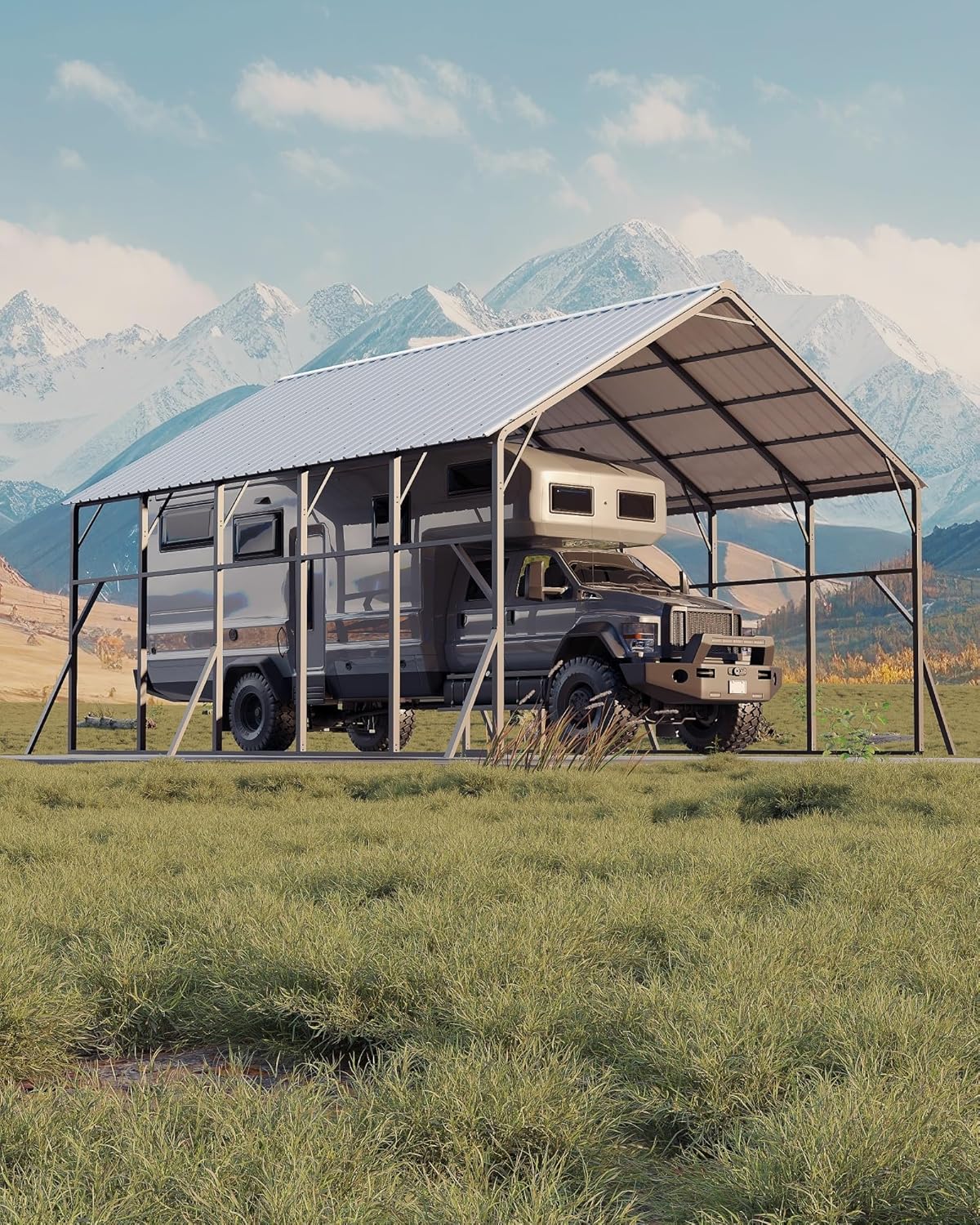 Garvee 20x25 carport review components and packaging detailed unboxing