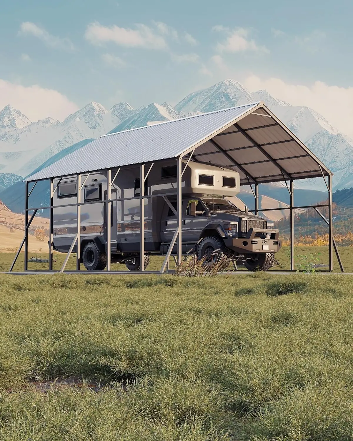Garvee 20x25 carport review components and packaging detailed unboxing