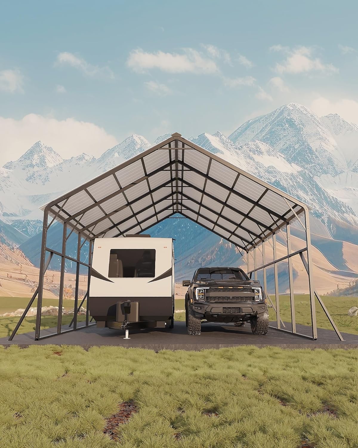 Garvee 20x25 carport review setup process and initial assembly experience