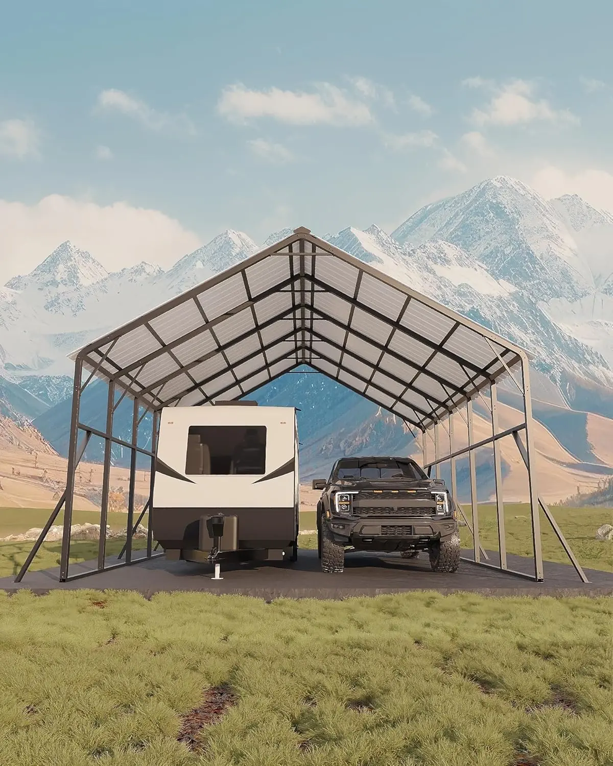 Garvee 20x25 carport review setup process and initial assembly experience
