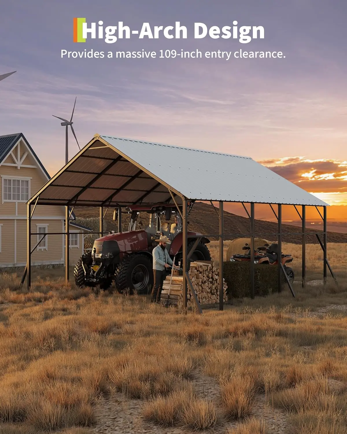 Garvee 20x25 carport review long-term performance after weeks of use