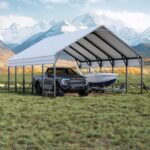 Image 1 of GarveeLife 20x25 metal carport review