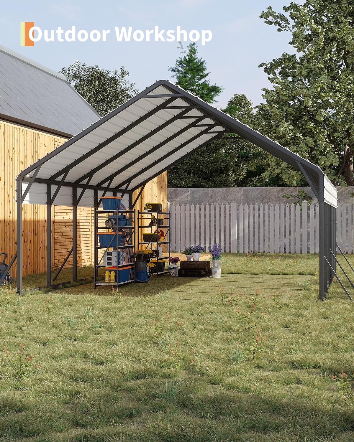 Setting up the GarveeLife 20x25 metal carport review,GarveeLife 20x25 carport review and rating,is GarveeLife 20x25 carport worth buying,GarveeLife 20x25 carport review pros cons,GarveeLife 20x25 carport honest review,GarveeLife 20x25 carport review verdict for the first time