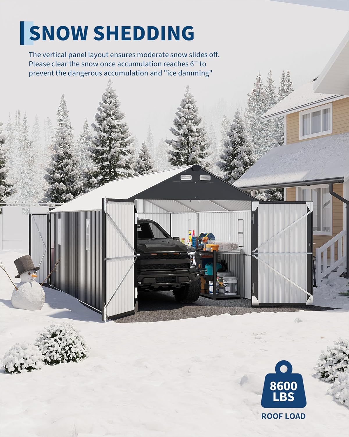 GarveeLife Metal Carport review — week-by-week testing diary