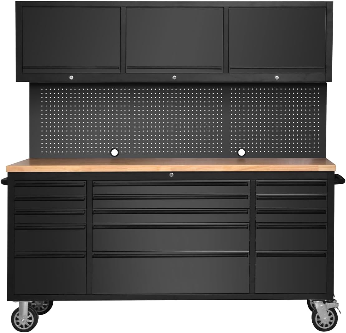 GarveeTech 72-inch rolling tool cabinet review unboxing