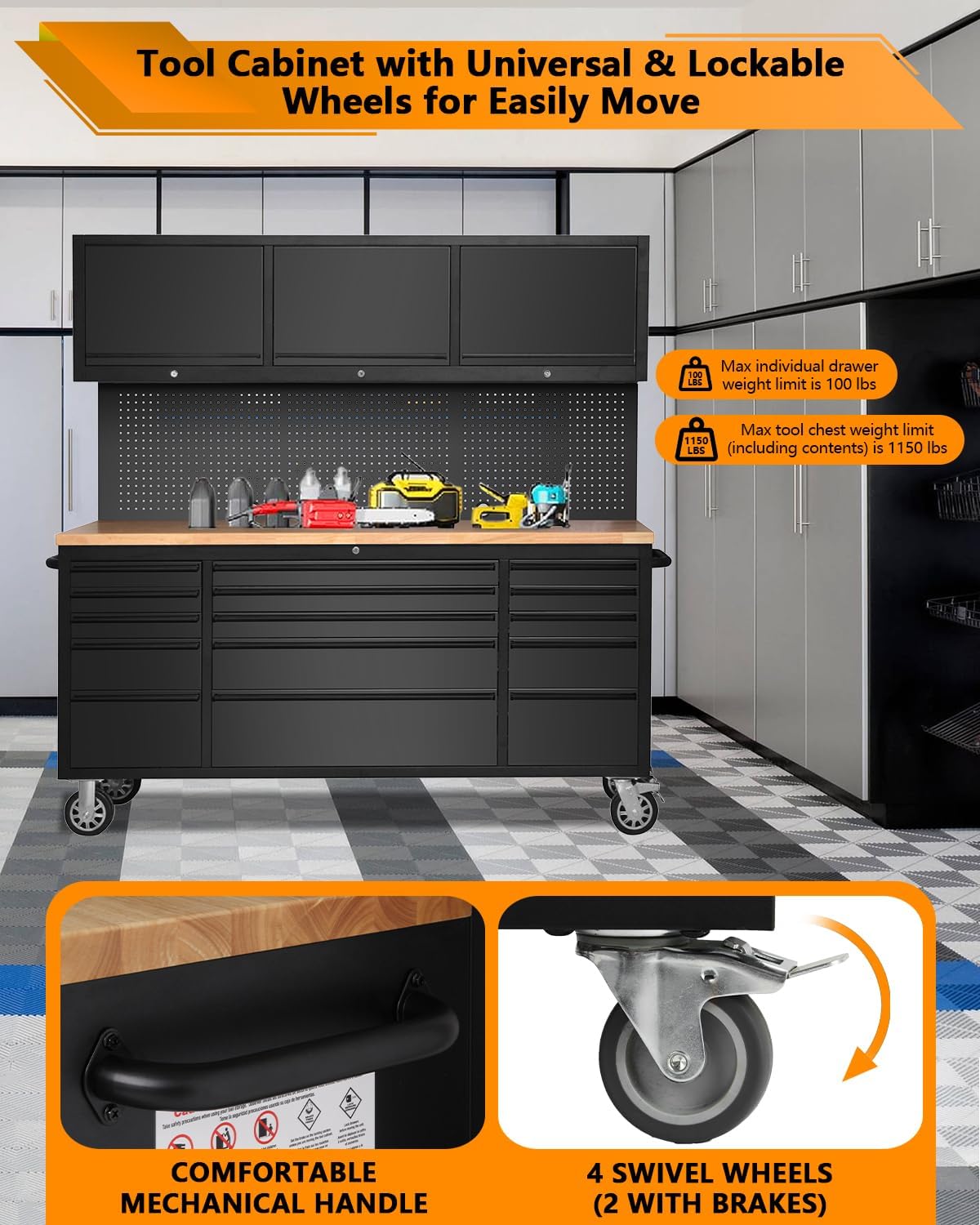 GarveeTech 72-inch rolling tool cabinet review long-term