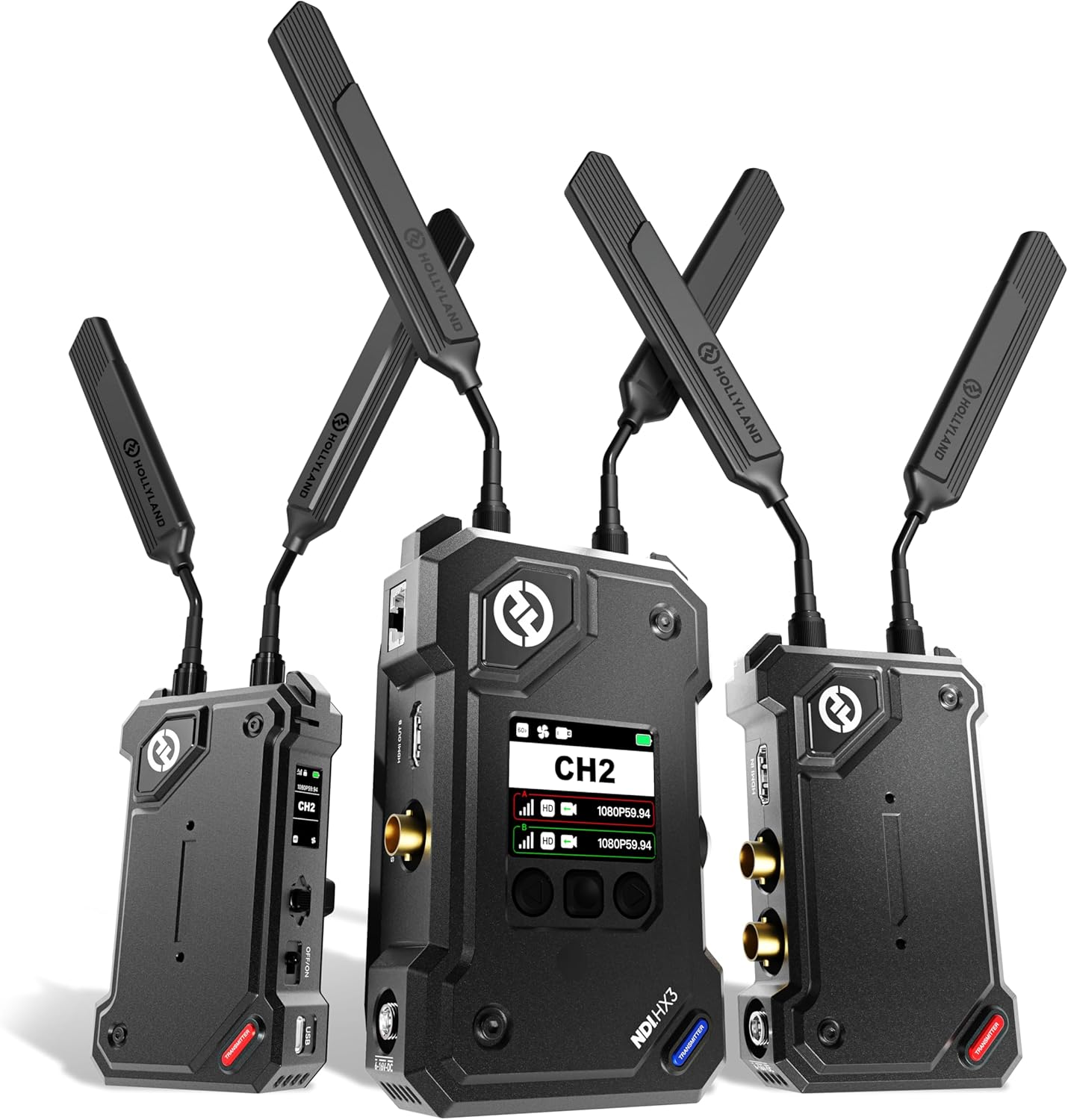 Hollyland Cosmo C2 Review: Honest Pros & Cons Worth Buying? 1 Hollyland Cosmo C2 review – detailed features and technical specifications showing transmitters and receiver