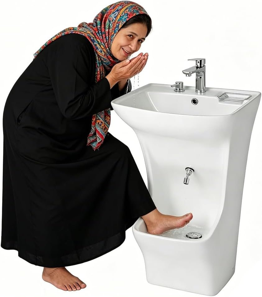 Muslim Ceramic Wash Basin for Wudu Review: Honest Pros & Cons 1 Muslim Ceramic Wash Basin for Wudu review,Muslim Ceramic Wash Basin for Wudu review and rating,is Muslim Ceramic Wash Basin for Wudu worth buying,Muslim Ceramic Wash Basin for Wudu review pros cons,Muslim Ceramic Wash Basin for Wudu review honest opinion,Jiayiyoux Muslim Ceramic Wash Basin for Wudu review verdict unboxing — what comes in the box
