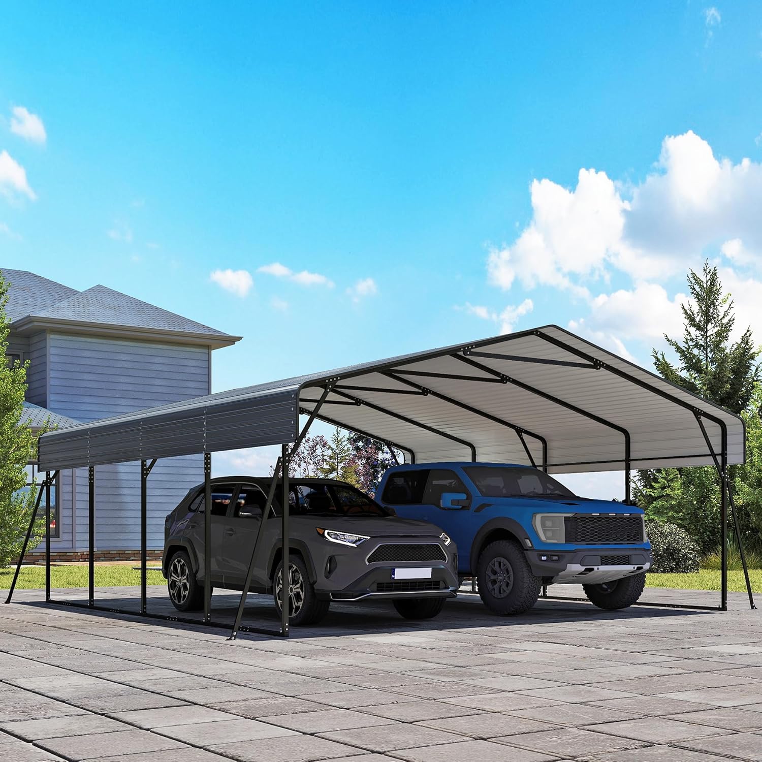 Real Relax Metal Carport Review: Unbiased Pros & Cons 1 Real Relax metal carport review,metal carport review and rating,is metal carport worth buying,metal carport review pros cons,metal carport review honest opinion,Real Relax carport review verdict unboxing — what is included in the package