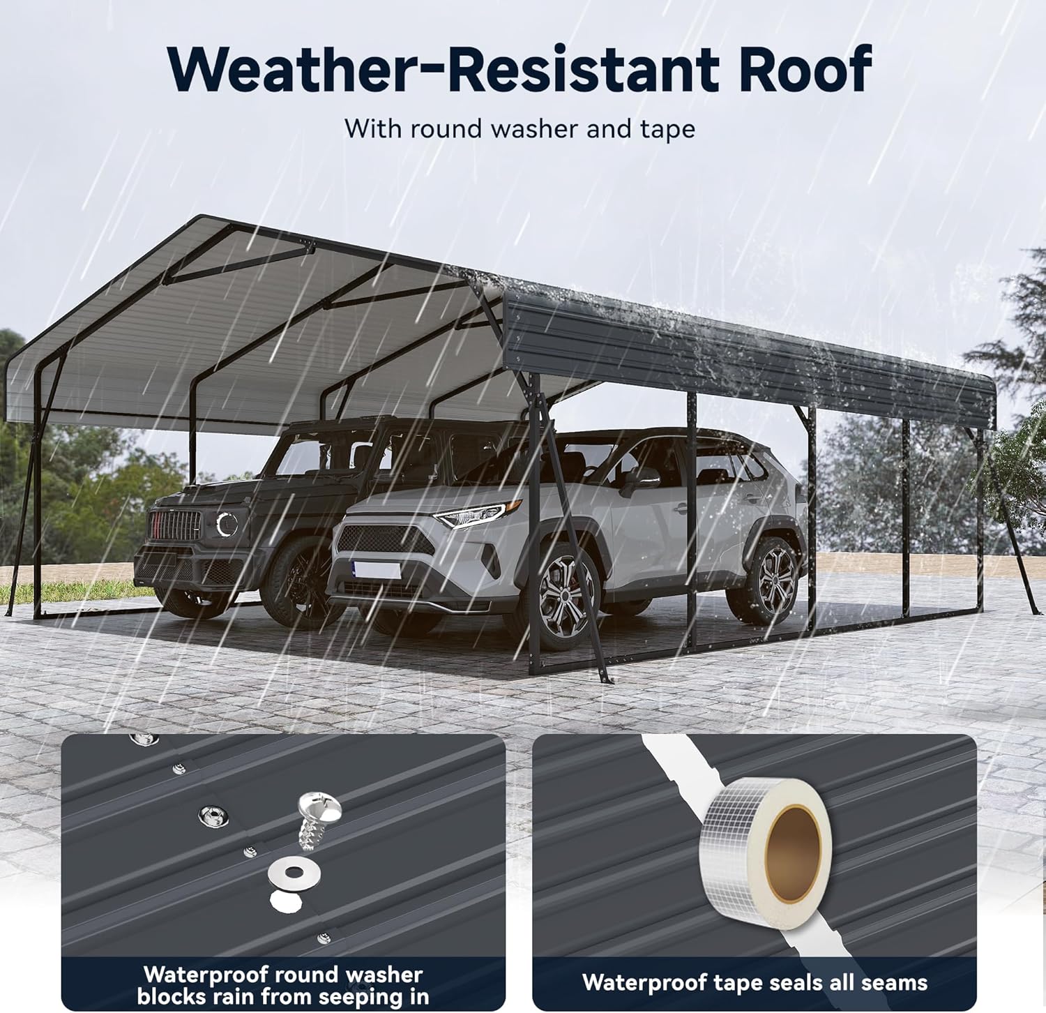 Real Relax Metal Carport Review: Unbiased Pros & Cons 3 Real Relax metal carport review,metal carport review and rating,is metal carport worth buying,metal carport review pros cons,metal carport review honest opinion,Real Relax carport review verdict after extended use — long-term performance