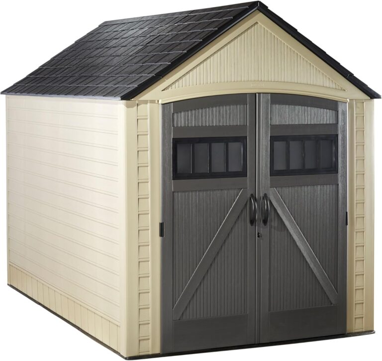 Image 1 of Rubbermaid resin shed review