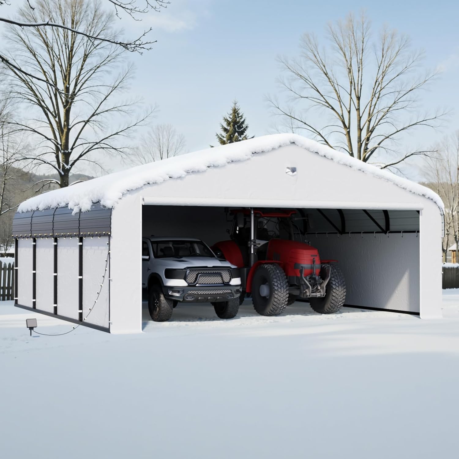 Sannwsg 20x20 Metal Carport Review: Honest Pros & Cons 1 Sannwsg 20x20 metal carport review,20x20 metal carport review and rating,is Sannwsg carport worth buying,Sannwsg 20x20 carport review pros cons,Sannwsg carport review honest opinion,Sannwsg 20x20 metal carport review verdict — full unboxing showing every item included