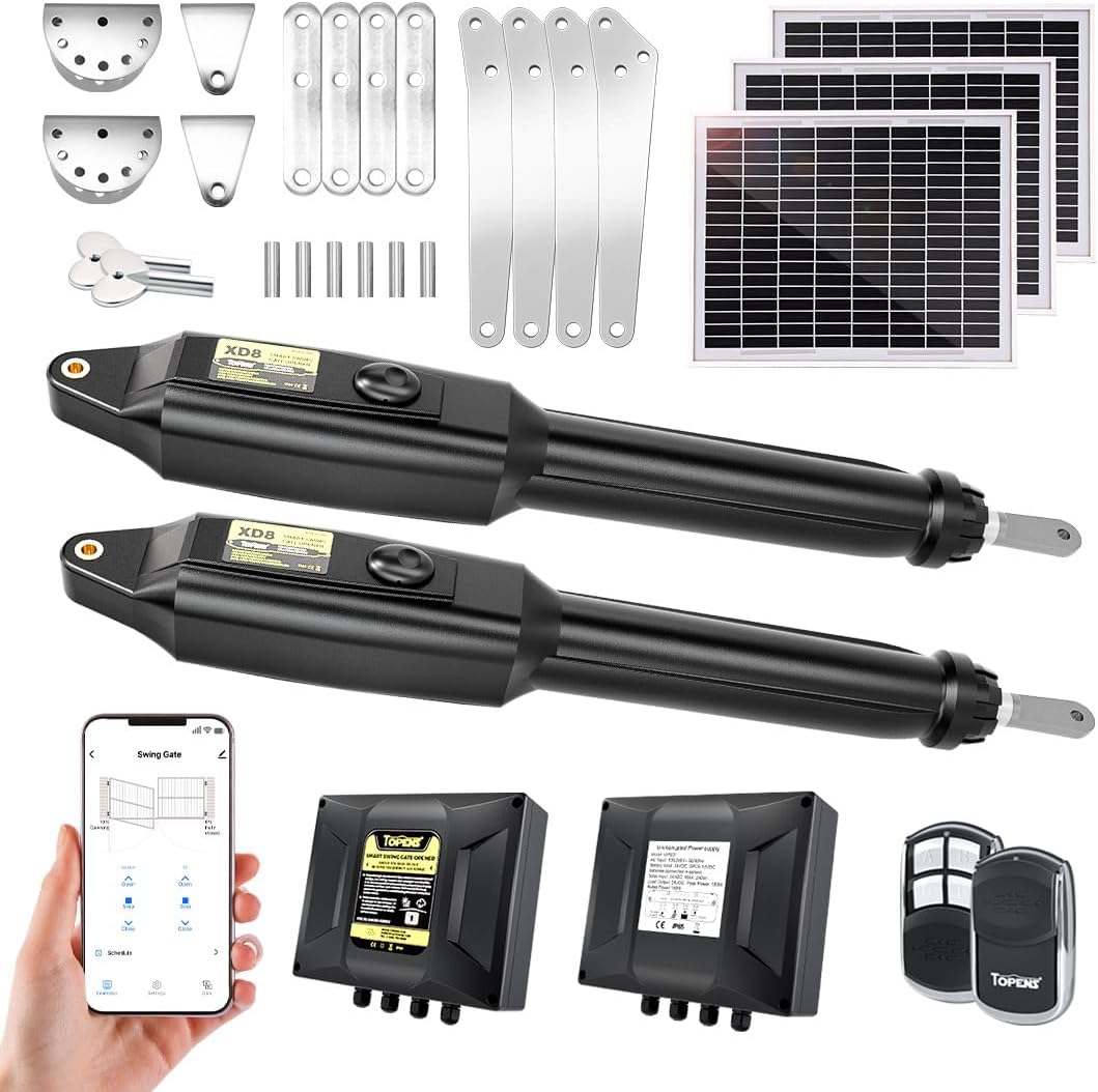 TOPENS XD852S Review: Honest Pros & Cons for Smart Swing Gates 1 TOPENS XD852S review,TOPENS XD852S gate opener review and rating,is TOPENS XD852S worth buying,TOPENS XD852S review pros cons,TOPENS XD852S review honest opinion,TOPENS XD852S review verdict — full package contents