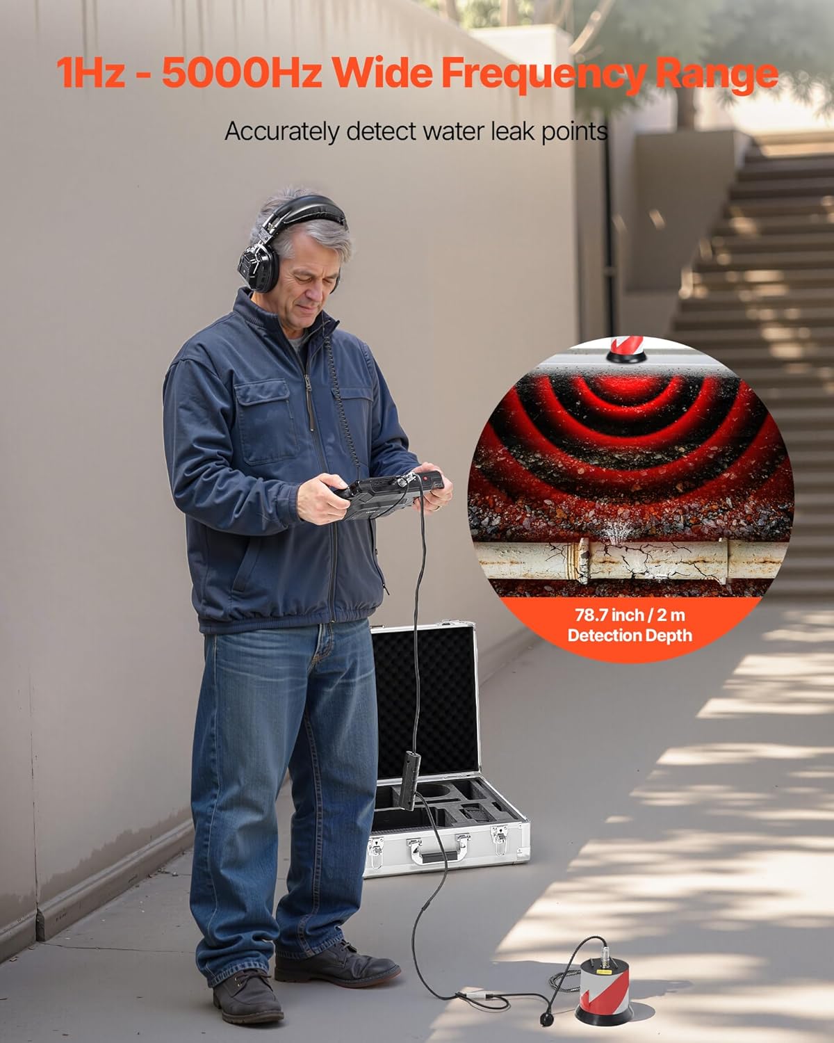 VEVOR pipe water leak detector review, VEVOR pipe water leak detector review and rating, is VEVOR pipe water leak detector worth buying, VEVOR pipe water leak detector review pros cons, real-world performance test results
