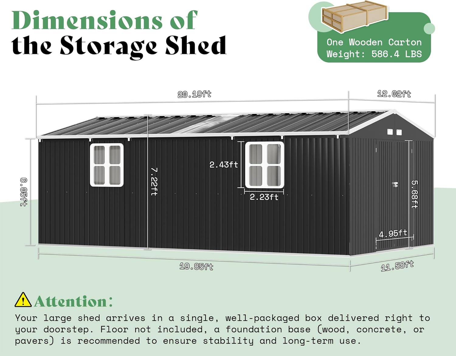 VanAcc 12x20x7.2 FT Outdoor Storage Shed Review: Honest Verdict 2 VanAcc 12x20x7.2 FT Outdoor Storage Shed review,VanAcc metal shed review and rating,is VanAcc outdoor shed worth buying,VanAcc 12x20 shed review pros cons,VanAcc shed review honest opinion,VanAcc storage shed review verdict during hands-on performance testing