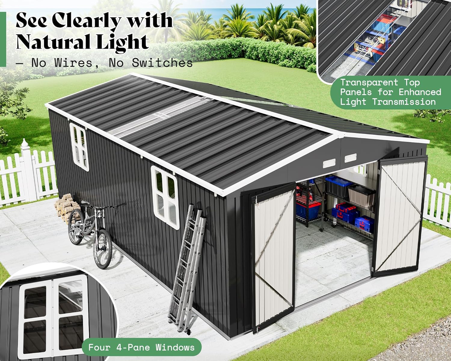 VanAcc 12x20x7.2 FT Outdoor Storage Shed Review: Honest Verdict 4 VanAcc 12x20x7.2 FT Outdoor Storage Shed review,VanAcc metal shed review and rating,is VanAcc outdoor shed worth buying,VanAcc 12x20 shed review pros cons,VanAcc shed review honest opinion,VanAcc storage shed review verdict compared against top alternatives