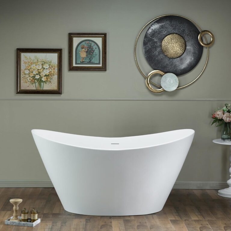 Image 1 of WOODBRIDGE solid surface bathtub review