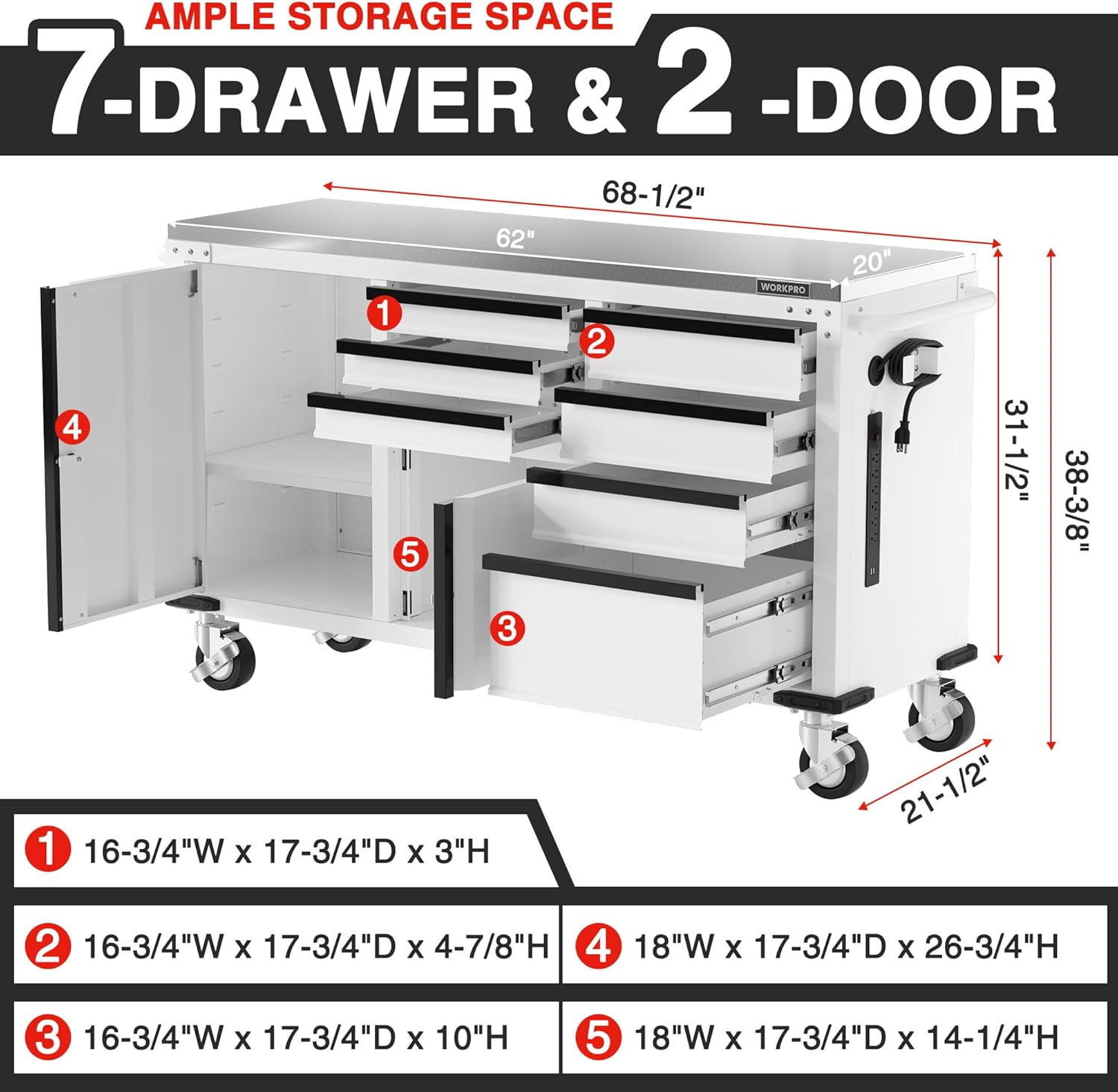 WORKPRO Rolling Tool Chest Review: Is It Worth Buying? 1 WORKPRO rolling tool chest review setup and first use experience